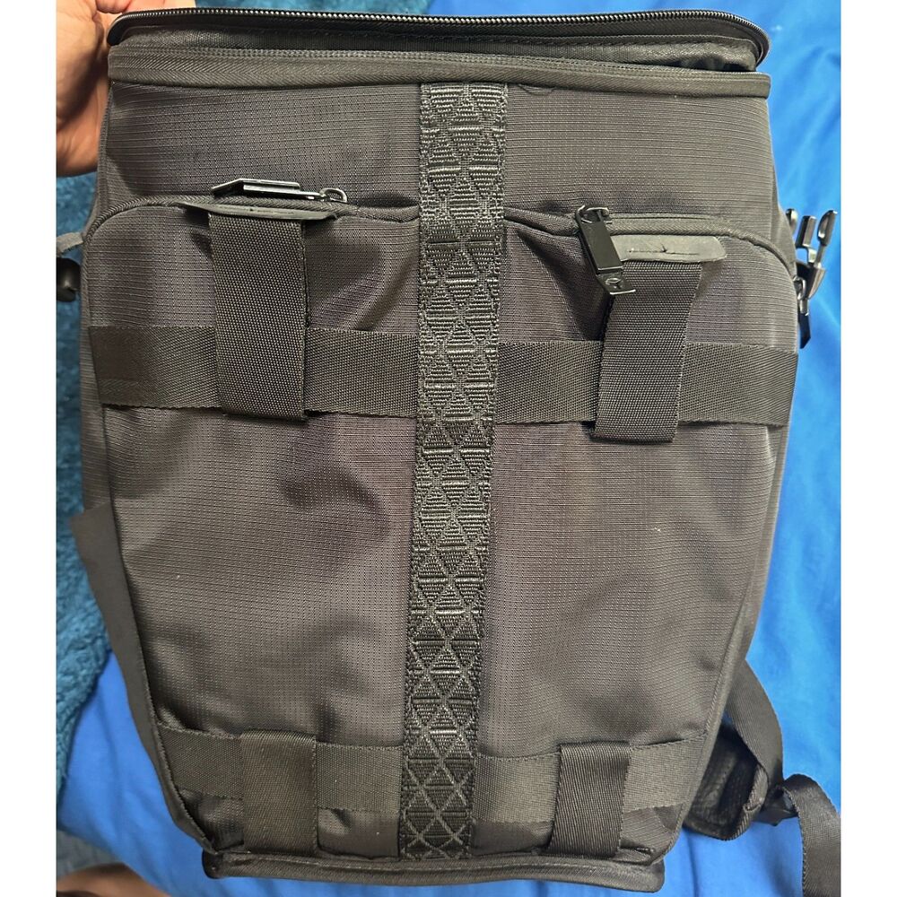 Lenovo Legion 17" Active Gaming Backpack Unisex Black with rainbow lettering